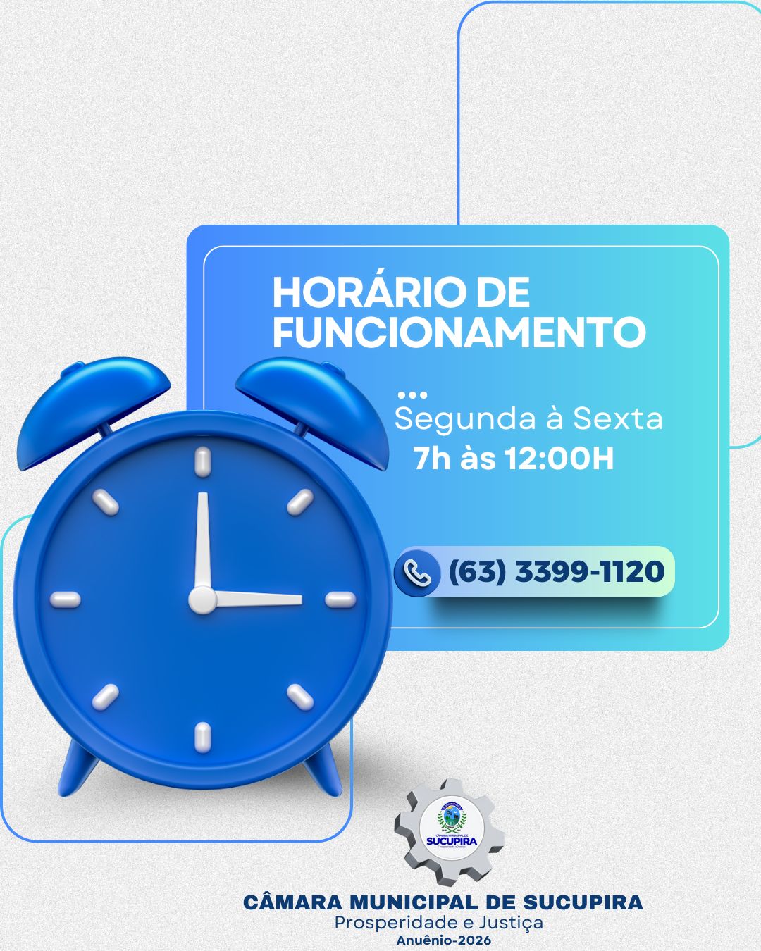 Horário de Atendimento