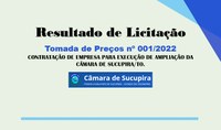 Resultado de Licitação